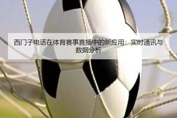 西门子电话在体育赛事直播中的新应用：实时通讯与数据分析