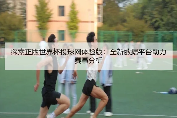 探索正版世界杯投球网体验版：全新数据平台助力赛事分析